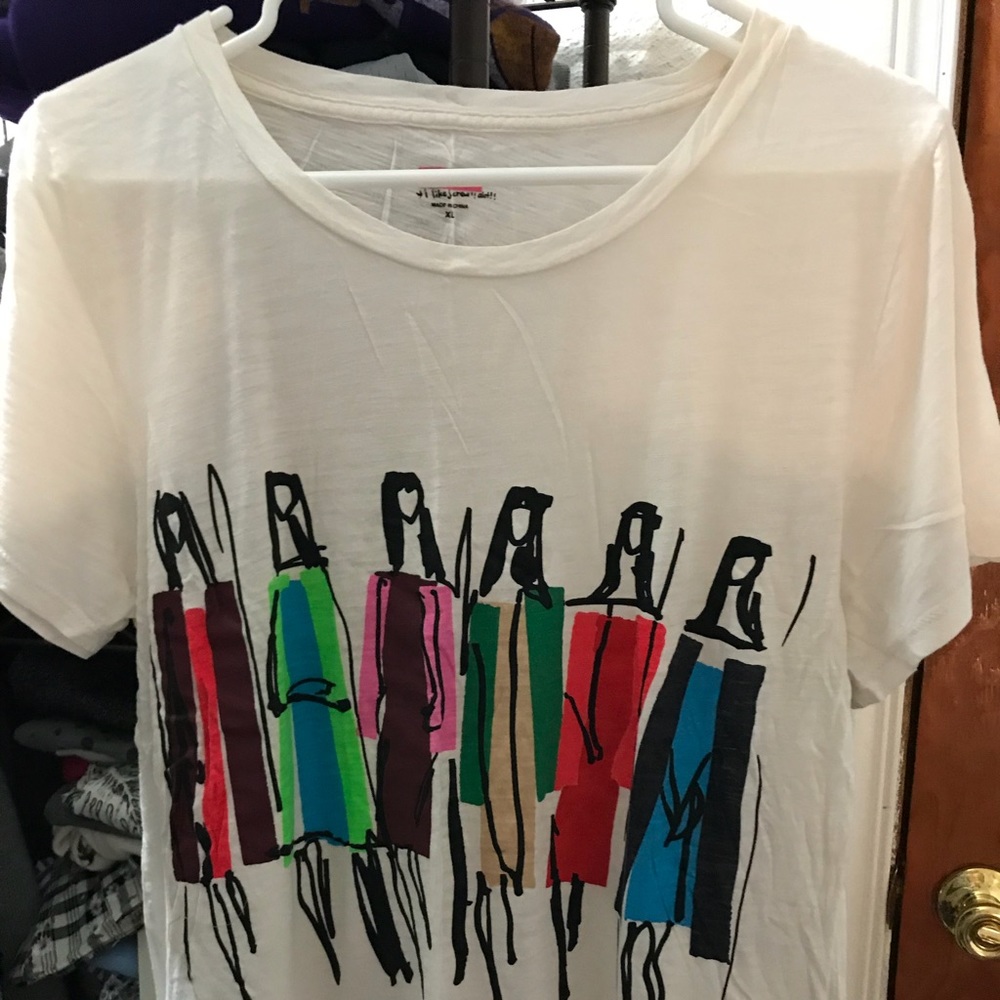  J Crew T-shirt by Donald Robertson